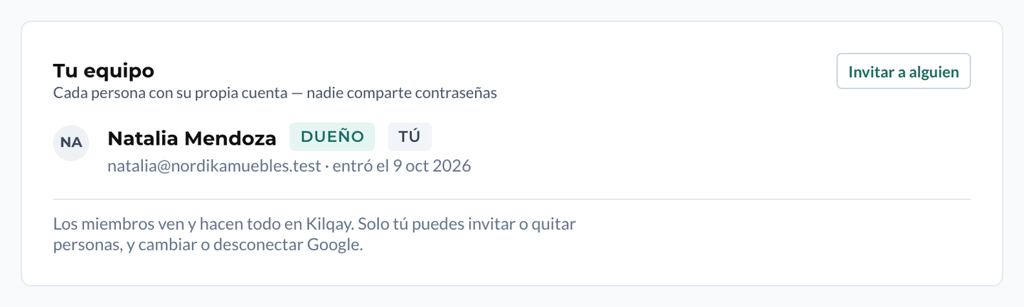 Invitar a alguien